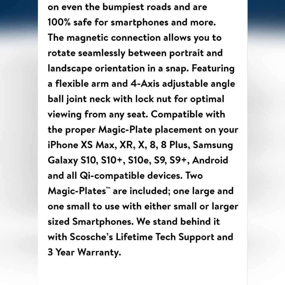 Scosche Magic Mount Power For Mobile Devices - Picture 8 of 9